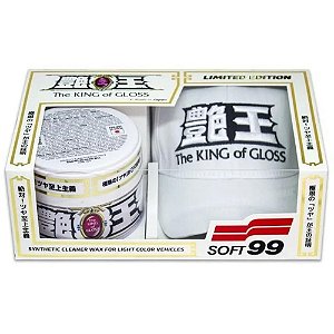 The King Of Gloss White 320gr + Brinde Boné - Soft99