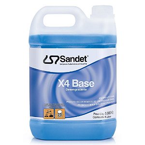 Desengraxante X4 Base 5L Sandet