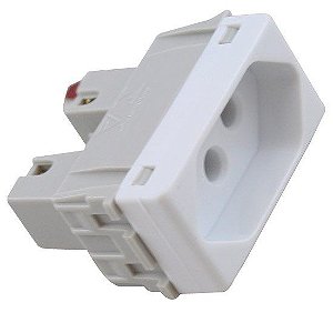 MODULO TOMADA 2P+T 20A TRAMONTINA LINHA LIZ E LUX2