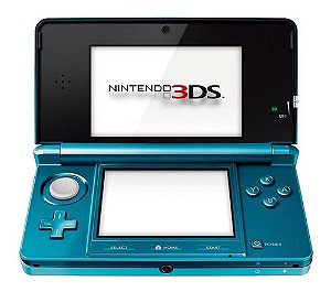 Nintendo 3ds Standard Cor Aqua Blue