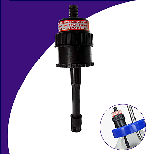 Valvula de segurança completa para tampa de lipoaspiradora