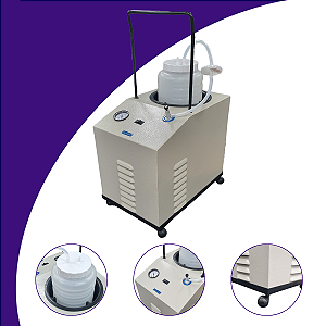 Bomba vácuo aspiradora cirúrgica - 2002PO