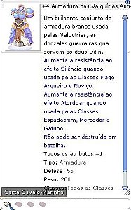 +4 Armadura das Valquírias Anti-congelante