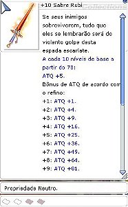+10 Sabre Rubi [2] - Neutro