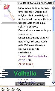 +10 Maça da Valquíria Mágica do Canhão Trip Cavaleiro