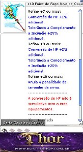 +10 Foice de Fogo do Cavaleiro