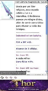 +13 Lâmina Sagrada do Cavaleiro