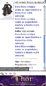 +11 Vestido Abissal do Abissal Selado