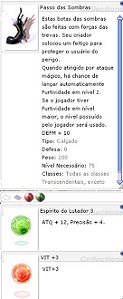 Passos da Sombras [1] Lutador 3/Vit +3