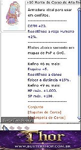 +10 Manto de Cerco do Alto Risco
