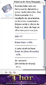 Pulseira de Ferro Trançado [1]