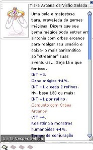 Tiara Arcana da Visão Selada