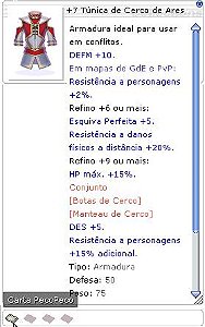 +7 Túnica de Cerco de Ares