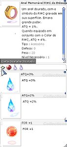 Anel Memorável RWC do Enlouquecido ATQ 3%/2% For +1