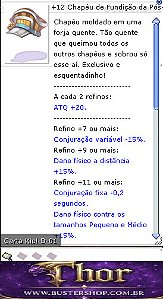 +12 Chapéu de Fundição da Pós Conjuração