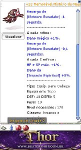 +12 Memorável Mistério da Magia IV5 da Pós conjuração