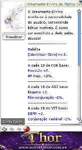 Ornamento Divino do Místico
