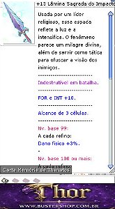 +13 Lâmina Sagrada do Impacto