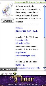 Ornamento Divino da Pós Conjuração