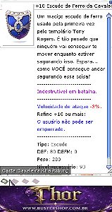 +10 Escudo de Ferro da Cavaleira