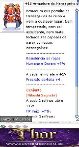 +12 Armadura do Mensageiro do Alto Risco