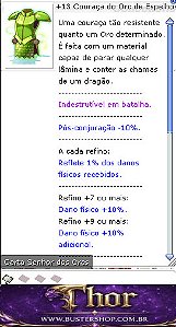 +13 Couraça do Orc do Espelho