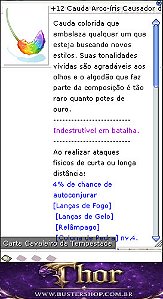 +12 Cauda Arco-íris Causador de Tempestade