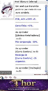 Anel Obscuro Infernal