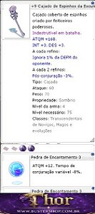 +9 Cajado de Espinhos da Escuridão Encantamento 3/3