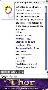 Anel Revigorante do Ventriloquo Selada