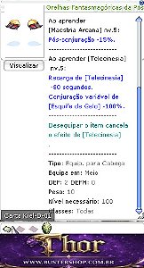Orelhas Fantasmagóricas da Pós-conjuração