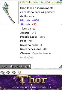 +10 Gelerdria Inferir Trip Aspd+1