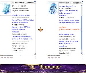 Combo Tempestivo Malha e Grevas +9