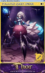 Carta Aranha Rainha