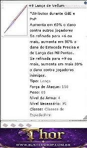 +9 Lança de Vellum