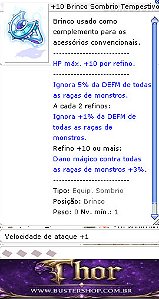 +10 Brinco Sombrio Tempestivo