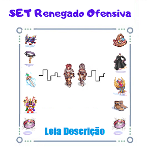 Set Completo Renegado Ofensiva