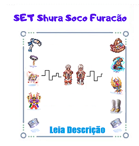 Set Completo Shura Soco Furacão