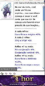 +12 Garra Diabólica da Pós-conjuração