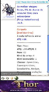 +12 Maça do Orcs Rebelde Bi