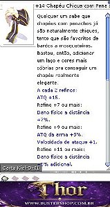 +14 Chapéu Chique com Pena da Pós-Conjuração