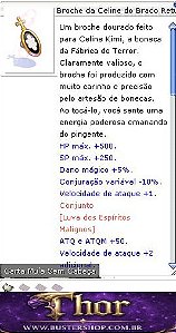 Broche da Celine do Brado Retumbante