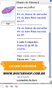 Chapéu de Rideword [1]