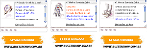 +7 Combo Sombrio Cabal