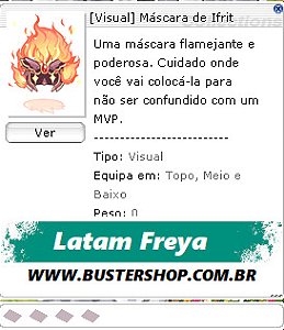 [Visual] Máscara de Ifrit