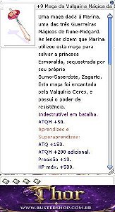 +9 Maça da Valquíria Mágica da Salamandra da Ondina do Gnomo da Silfide