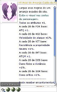 +9 Asas de Arcanjo Caído da Potência 6 3 5