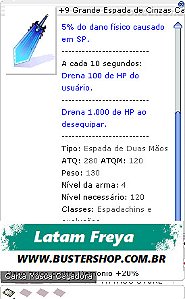 +9 Grande Espada de Cinzas [1] Mosca Caçadora