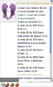 +9 Asas do Arcanjo Caído do Franco atirador MIRA 4/3/3