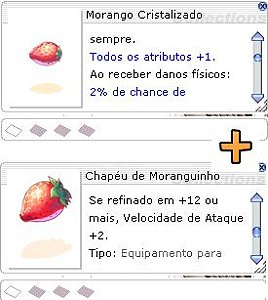 Combo Chapéu de Moranguinho [1] + Morango Cristalizado [1]